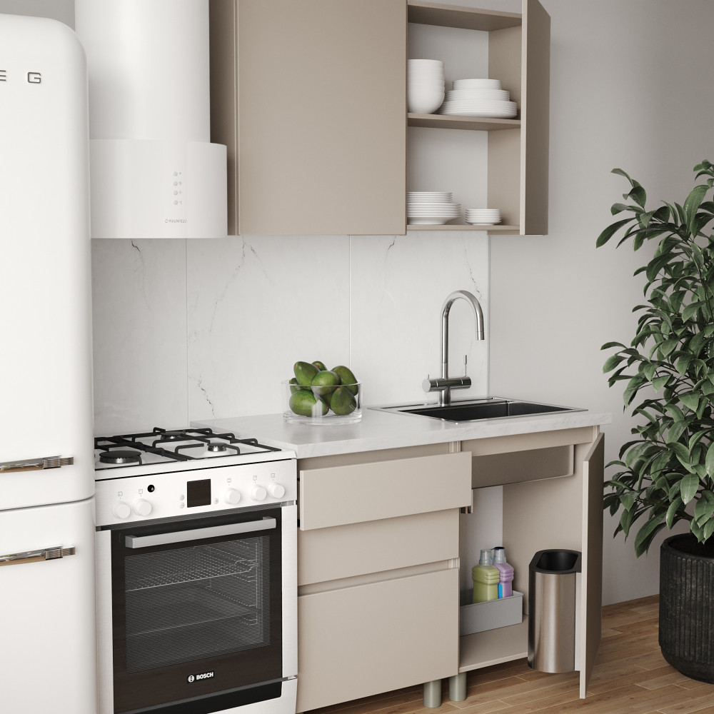 Кухня модульна MebelStar Еко 1,2 м Кашемір (MBS-1806)