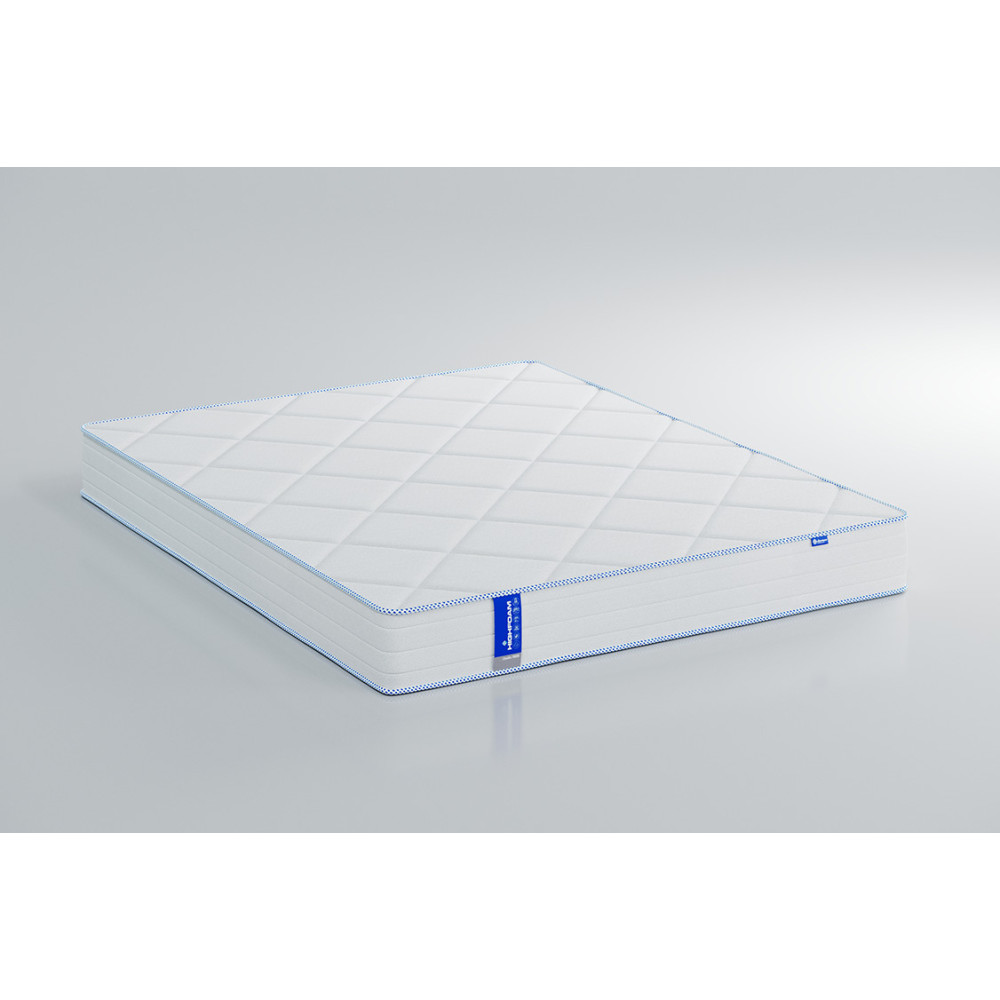 Кровать MebelStar Лилу 90x200 см с матрасом Obeliks Teos (MBS-3435)