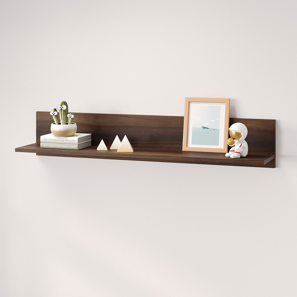 Полка открытая MebelStar Лилу 110x22x20 см Дуб янтарный (MBS-1356)