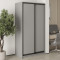 MebelStar Two-door wardrobe Standard BG 2DSP Gray mouse, 110x60x210 cm (MBS-10949)