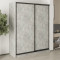 MebelStar Two-door wardrobe Standard BG 2DSP Concrete, 170x60x210 cm (MBS-10919)