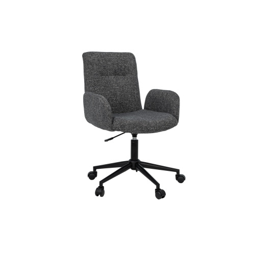 Кресло офисное Vetro O-15 Серый маренго/Черный (VTR-1011)