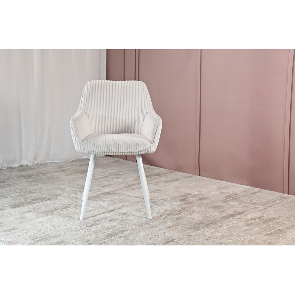 Стул кухонный Vetro M-240 Белый антик/Белый (VTR-1063)