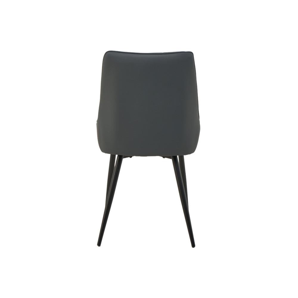 Стул кухонный Vetro M-75 Серый/Черный (VTR-1093)