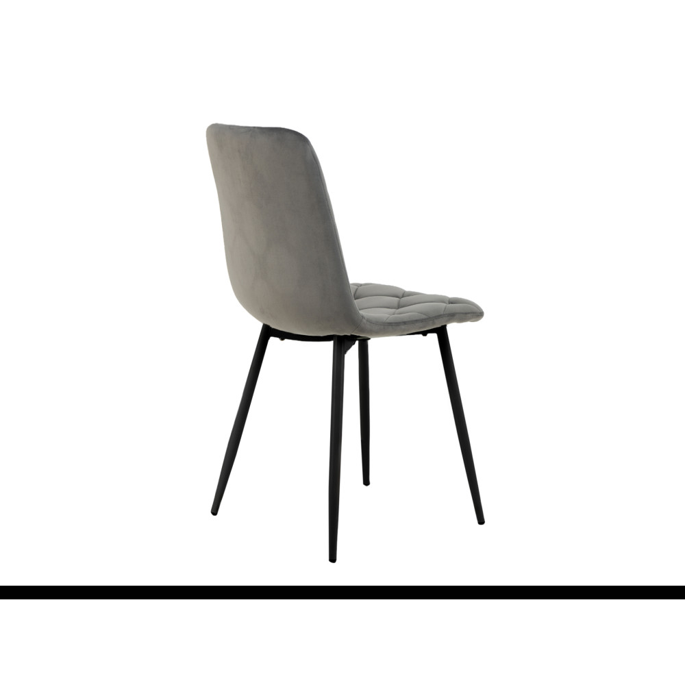 Стул кухонный Vetro N-41 Темно-серый/Черный (VTR-1113)