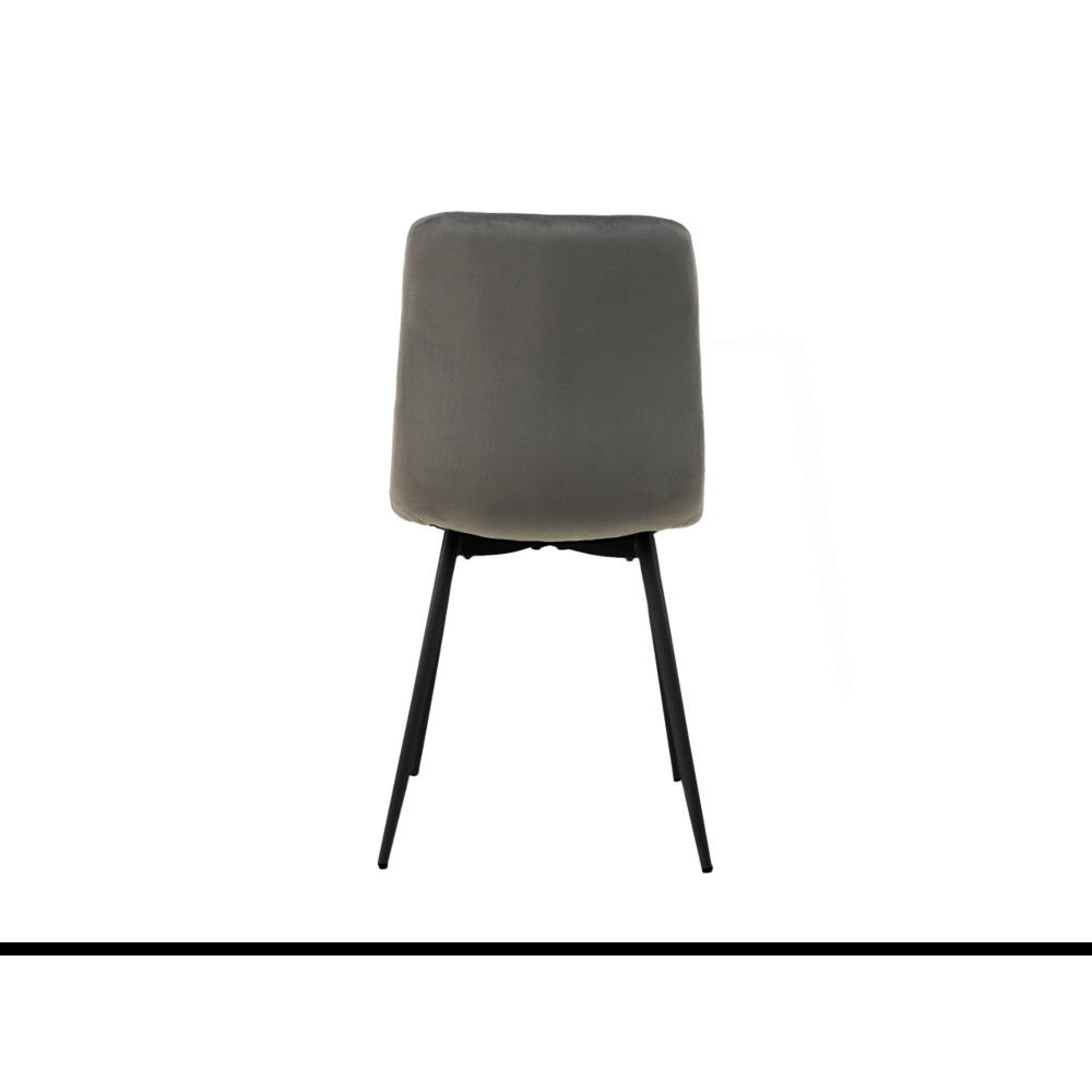 Стул кухонный Vetro N-41 Темно-серый/Черный (VTR-1113)