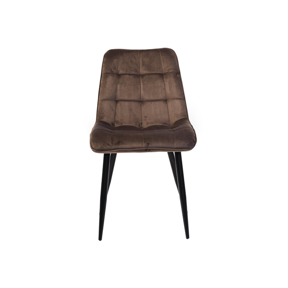 Стул кухонный Vetro N-46 Коричневый/Черный (VTR-1123)