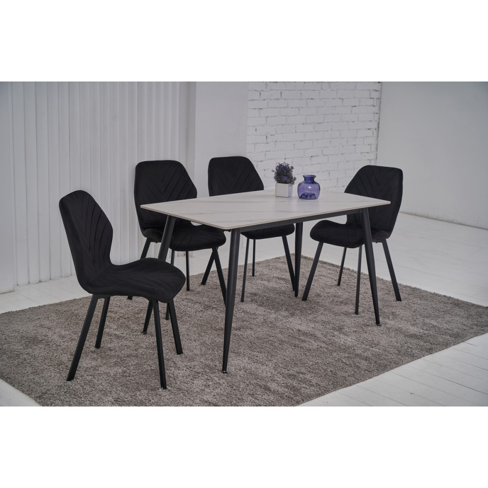 Vetro Kitchen chair N-54 Black (VTR-1133)