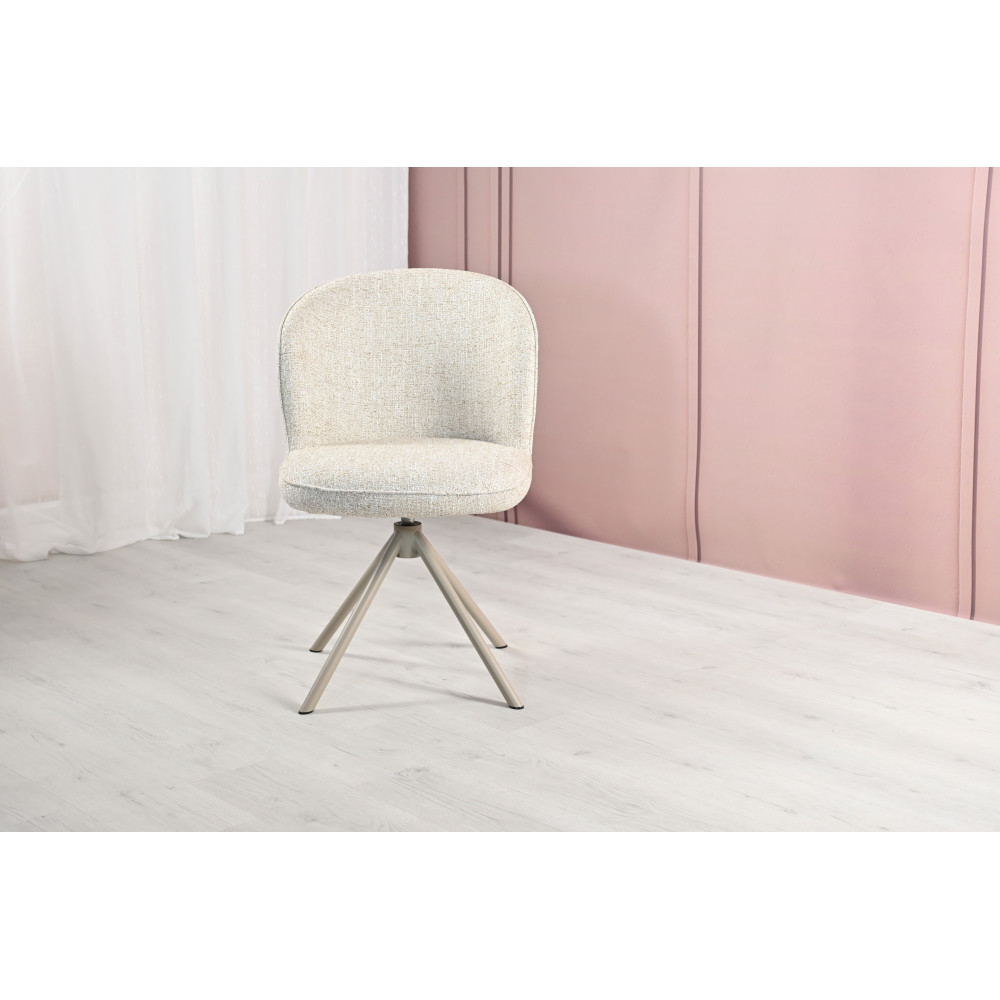 Стул поворотный Vetro R-160 Френч ваниль/Капучино (VTR-1153)