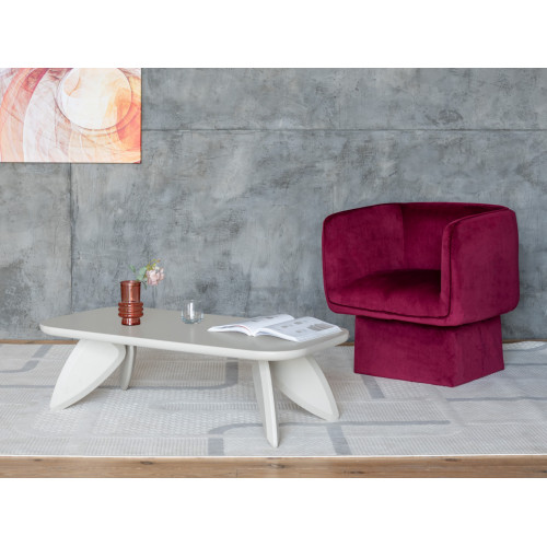 Журнальний стіл Vetro Аврора C-310 Теплий пісок (VTR-1176)