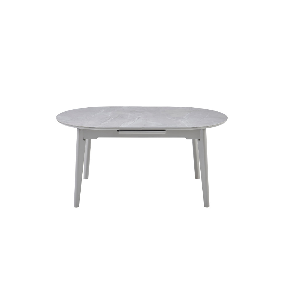 Обеденный керамический стол Vetro TM-126 Калакатта мрамор/Серый (VTR-1198)