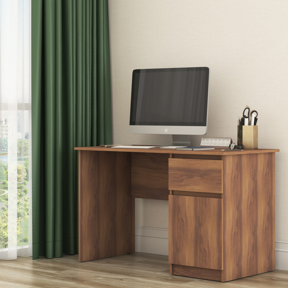 Письменный стол MebelStar Нео СК-2 120x60x75,5 см Дуб янтарный (MBS-1207)