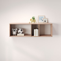 Полка настенная MebelStar Лилу 110x27x34 см Дуб сонома (MBS-1367)