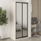 MebelStar Two-door wardrobe Uni BG 2 Mirrors Cashmere, 90x45x210 cm (MBS-11430)