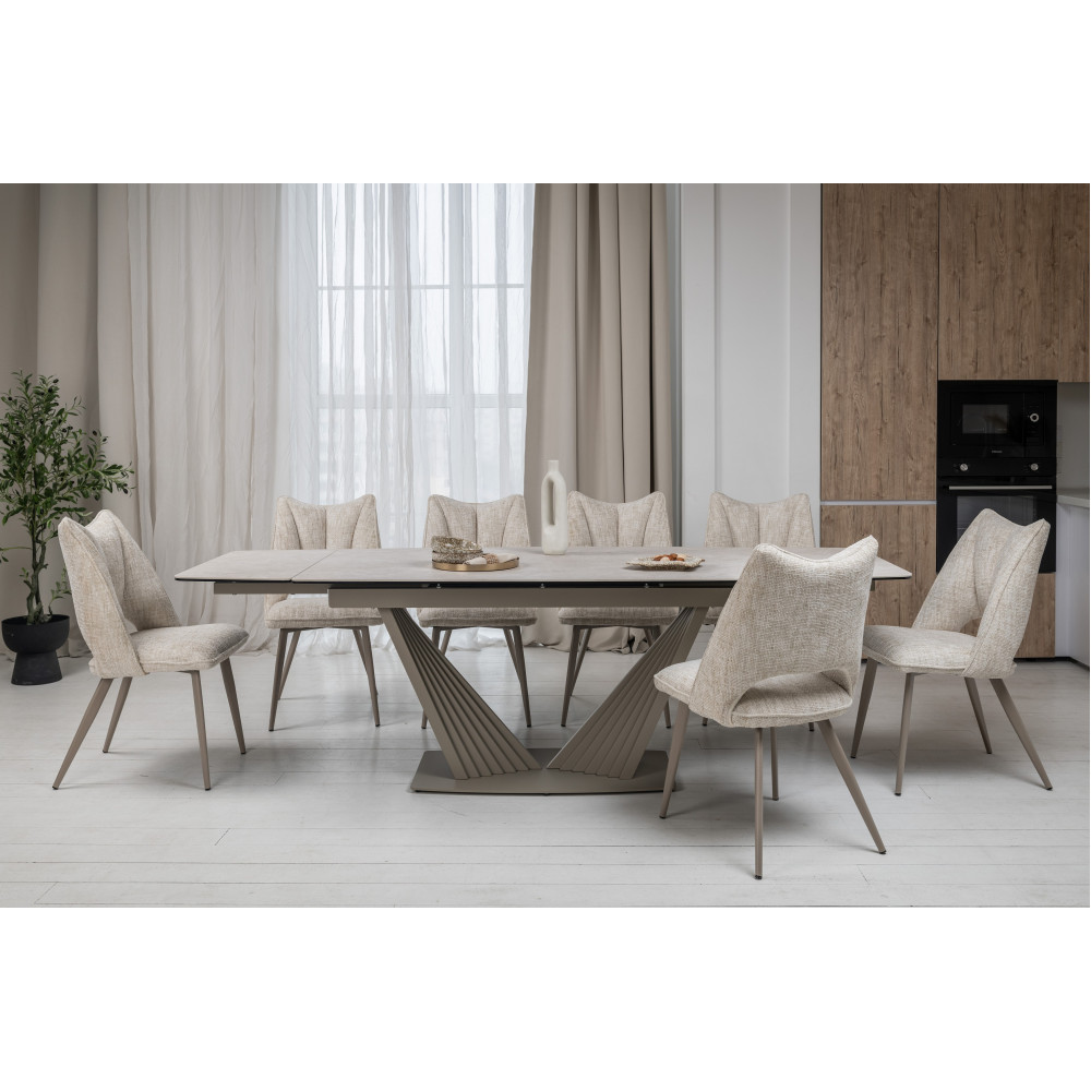 Стул кухонный Vetro M-217 Тофу/Капучино (VTR-1043)