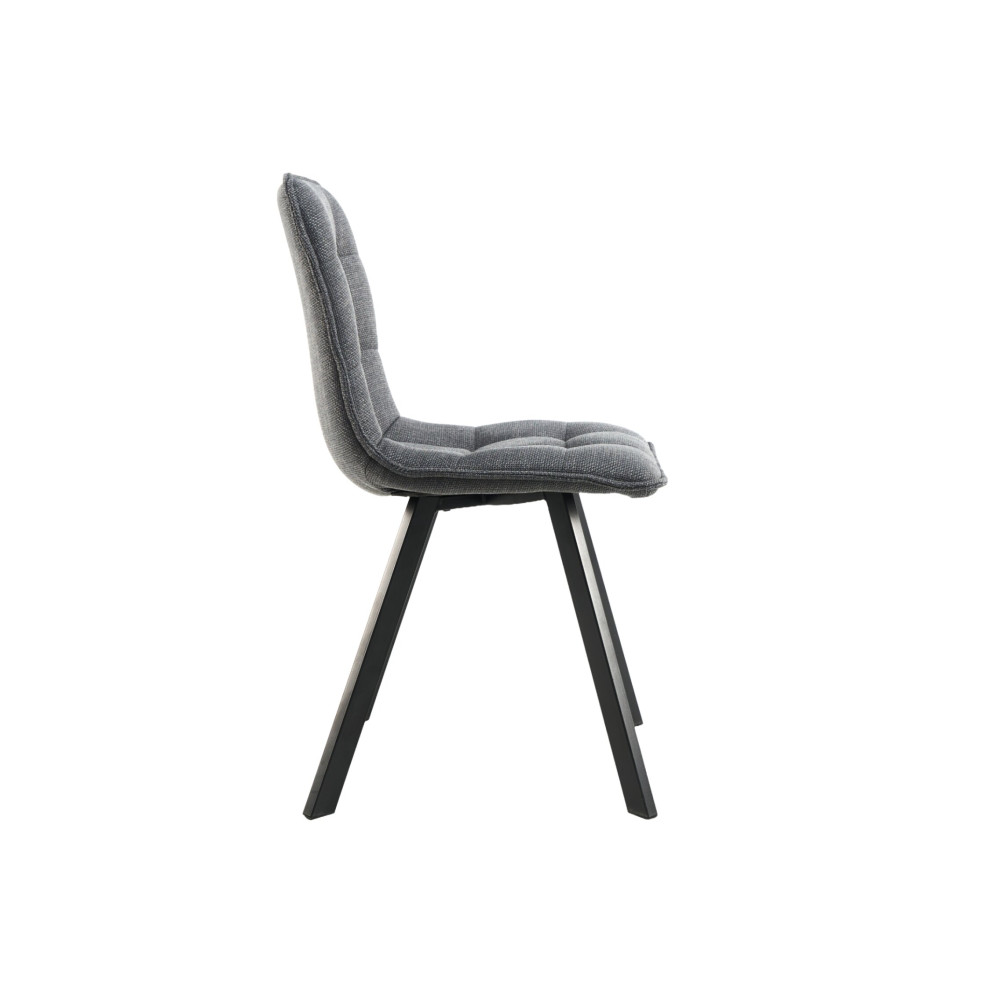 Стул кухонный Vetro M-70 Серый/Черный (VTR-1084)