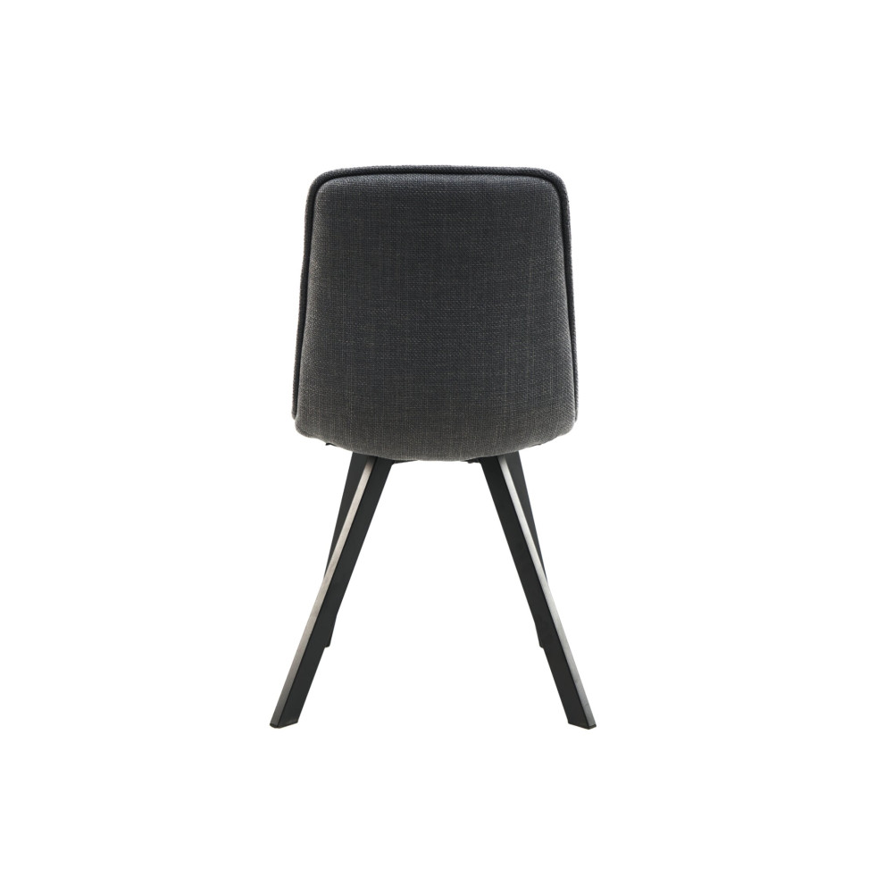 Стул кухонный Vetro M-70 Серый/Черный (VTR-1084)