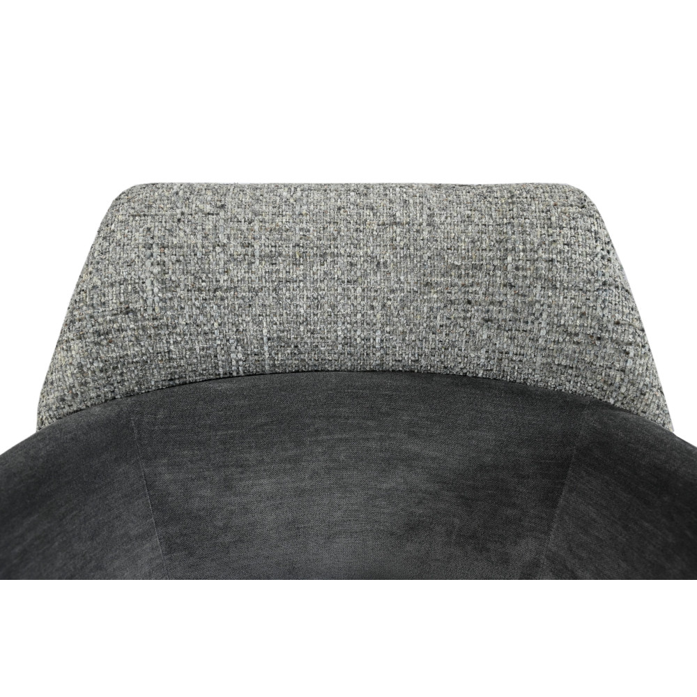 Стул поворотный Vetro R-165 Пепельный/Черный (VTR-1154)