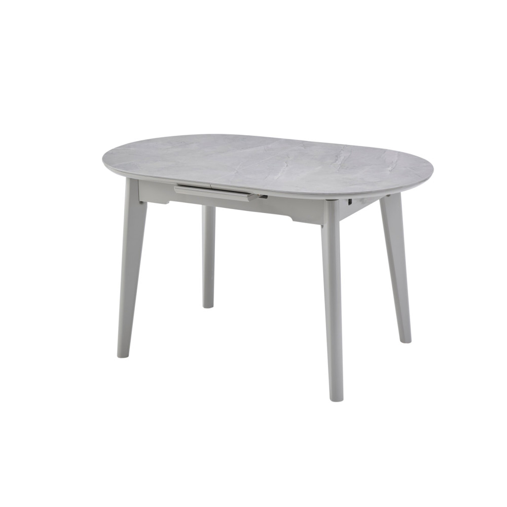 Обеденный керамический стол Vetro TM-126-1 Калакатта мрамор/Серый (VTR-1199)