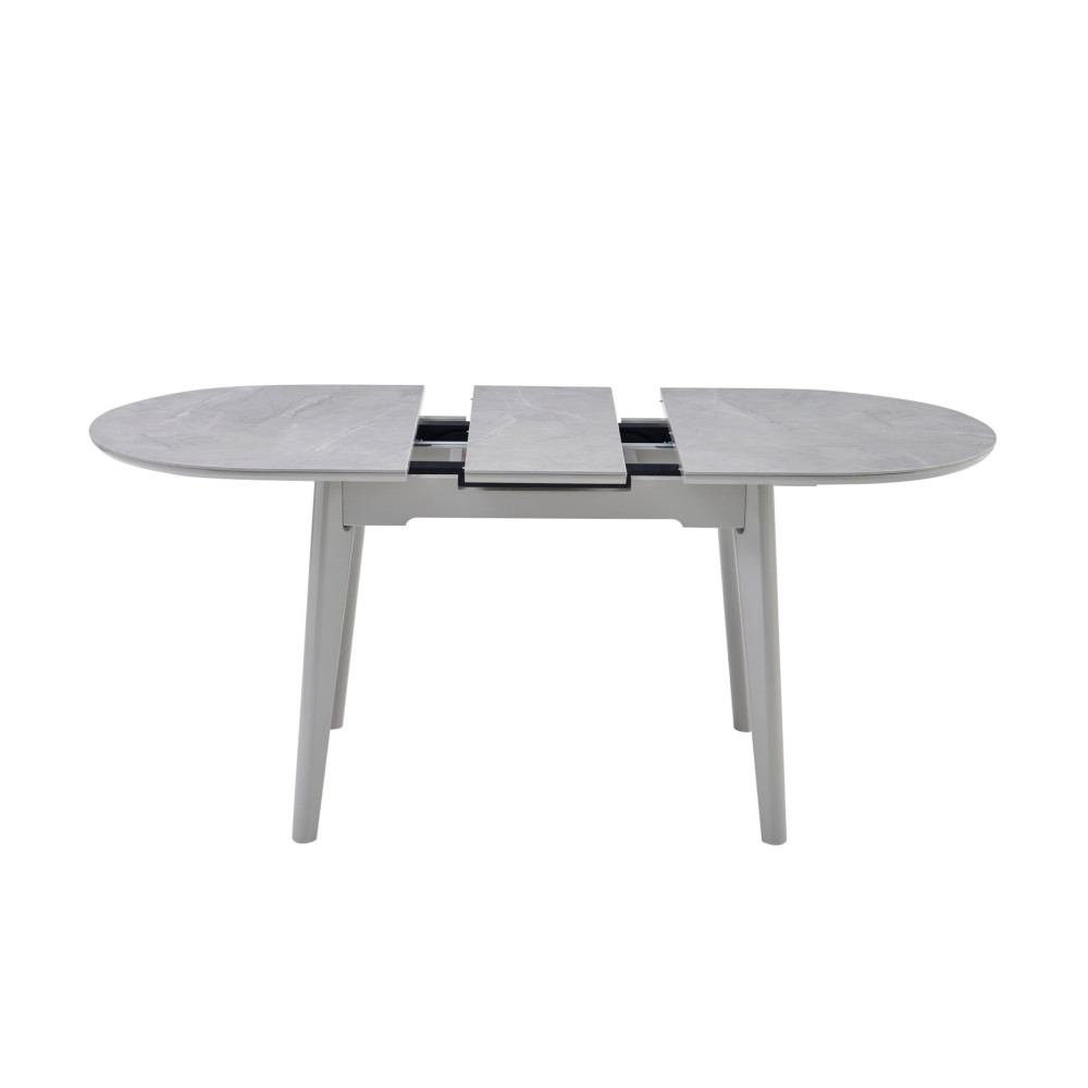 Обеденный керамический стол Vetro TM-126-1 Калакатта мрамор/Серый (VTR-1199)