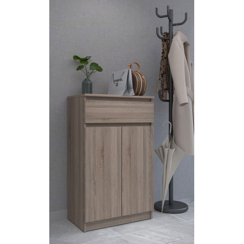 Тумба для обуви MebelStar Нео 80x35x95 см Трюфель (MBS-1248)