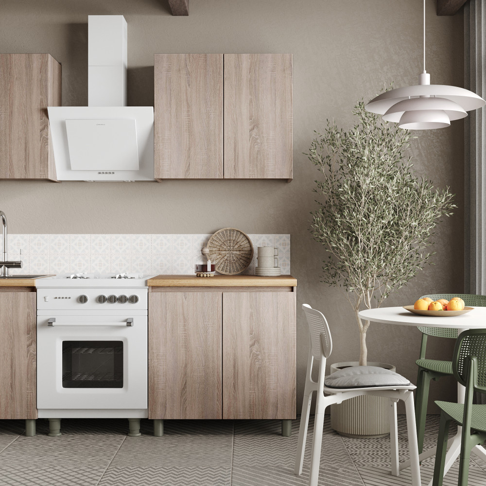 Кухня модульна MebelStar Еко 2 м Дуб сонома (MBS-1808)