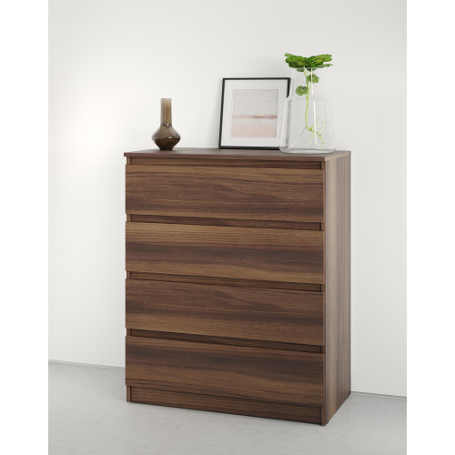 Комод в спальню MebelStar Нео 4Ш 80x43x98 см Дуб янтарный (MBS-1068)