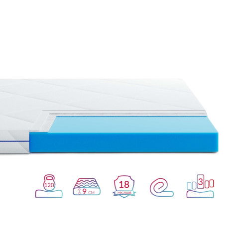 Матрас беспружинный Highfoam Largo Super Slim 90x200 см (HFM-1005)