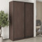MebelStar Two-door wardrobe Standard BG 2DSP Ristreto Oak, 160x60x240 cm (MBS-10081)