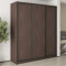 MebelStar Three-door wardrobe Combo BG 3DSP Ristreto oak, 210x60x240 cm (MBS-9541)
