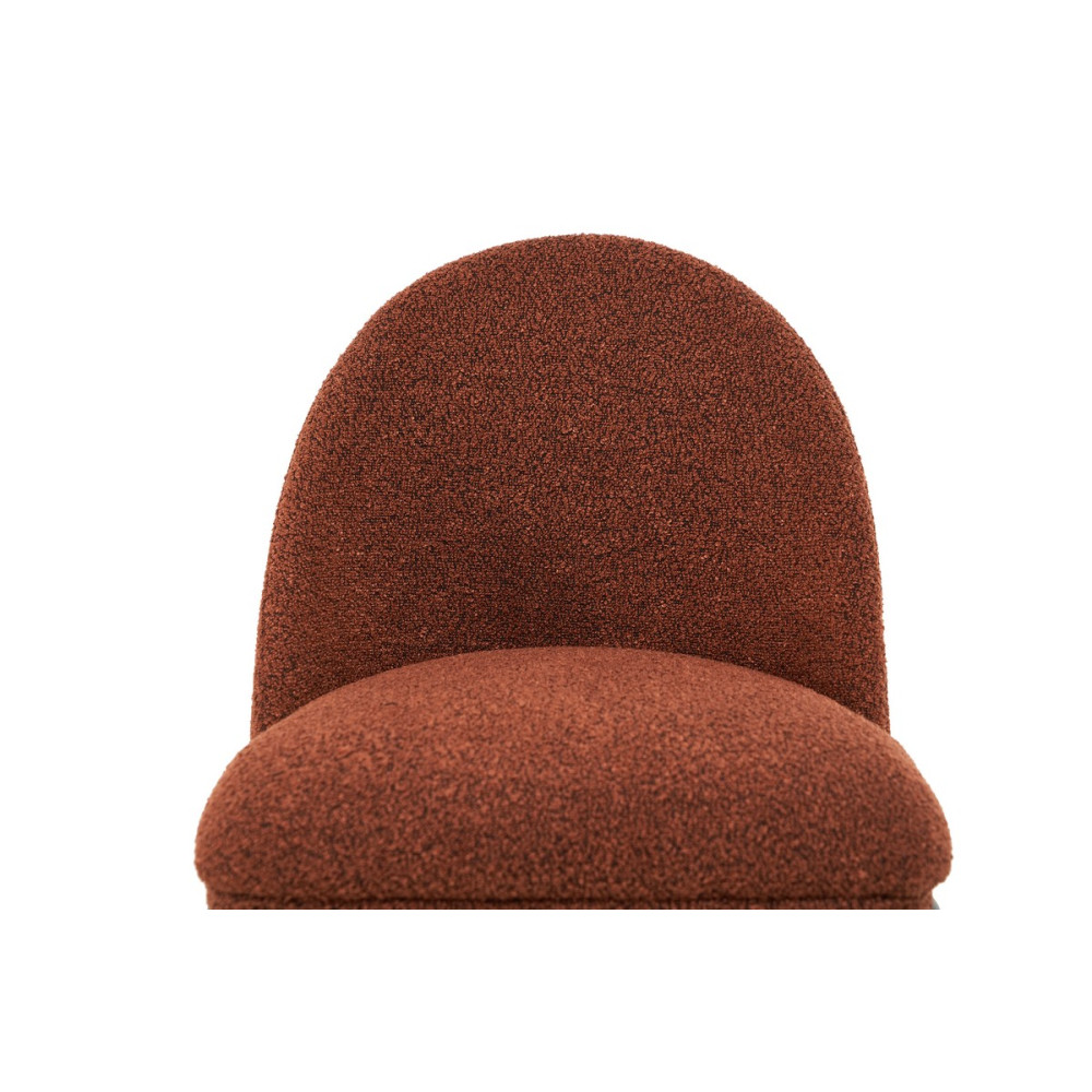 Стул барный Vetro B-150 Терракотовый/Черный (VTR-1013)