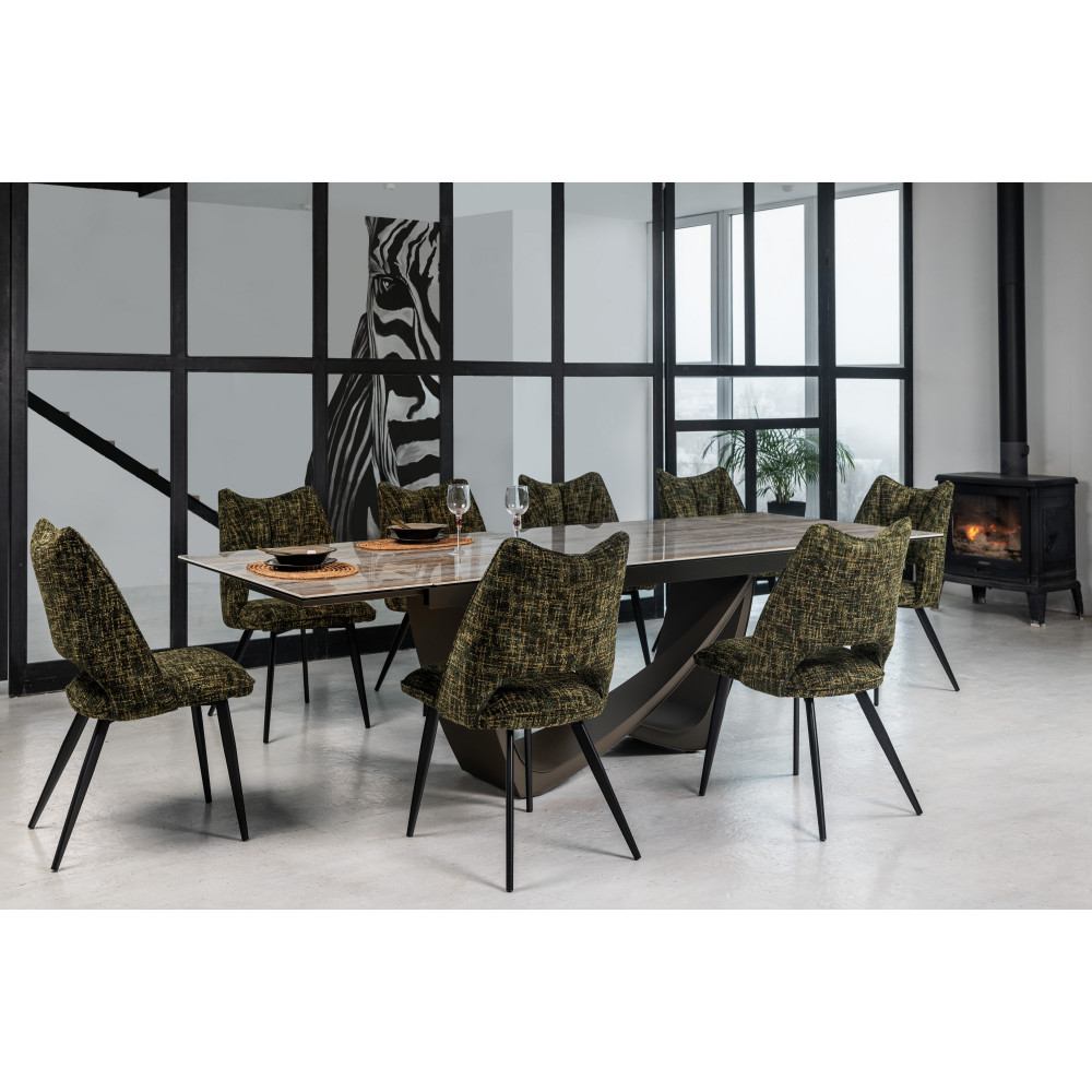 Стул кухонный Vetro M-217 Форест/Черный (VTR-1044)