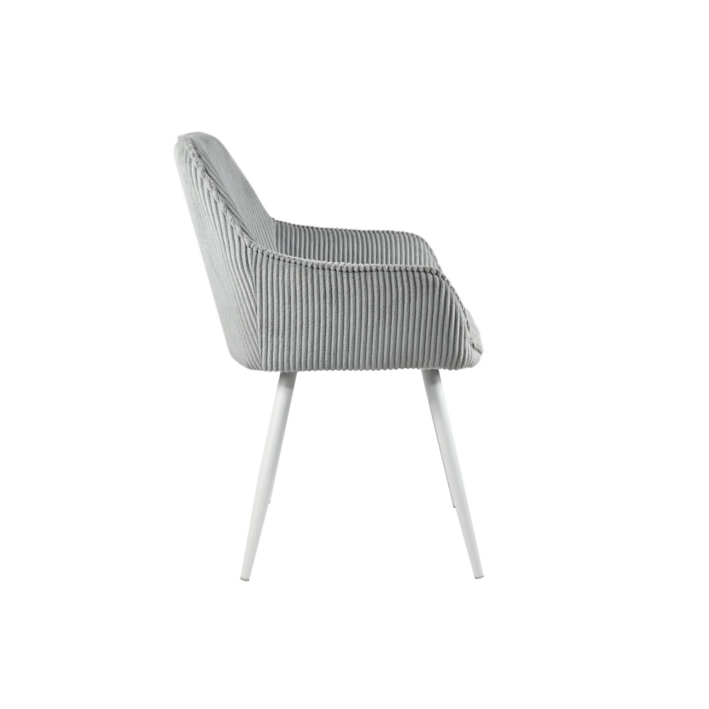 Стул кухонный Vetro M-240 Седой/Белый (VTR-1065)