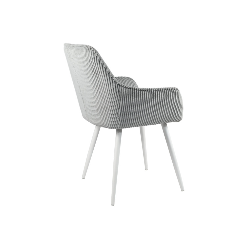 Стул кухонный Vetro M-240 Седой/Белый (VTR-1065)