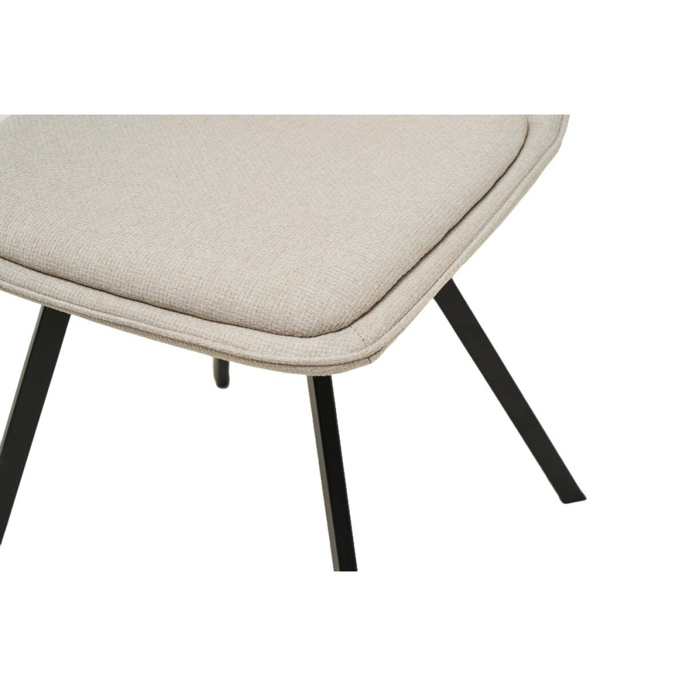 Стул кухонный Vetro M-71 Айвори/Черный (VTR-1085)