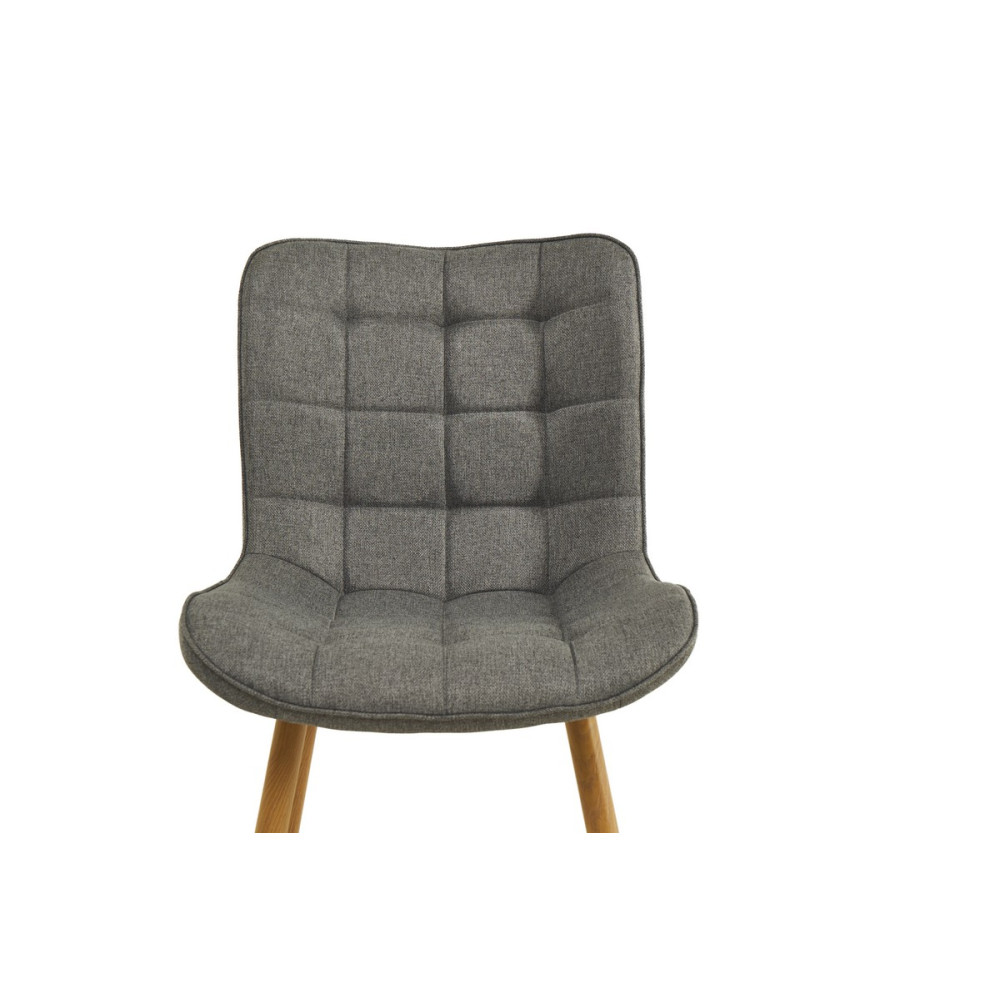 Стул кухонный Vetro M-76 Пепельный/Дуб (VTR-1095)