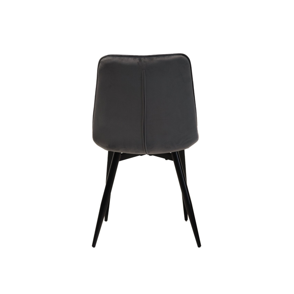 Стул кухонный Vetro N-46 Серый/Черный (VTR-1125)