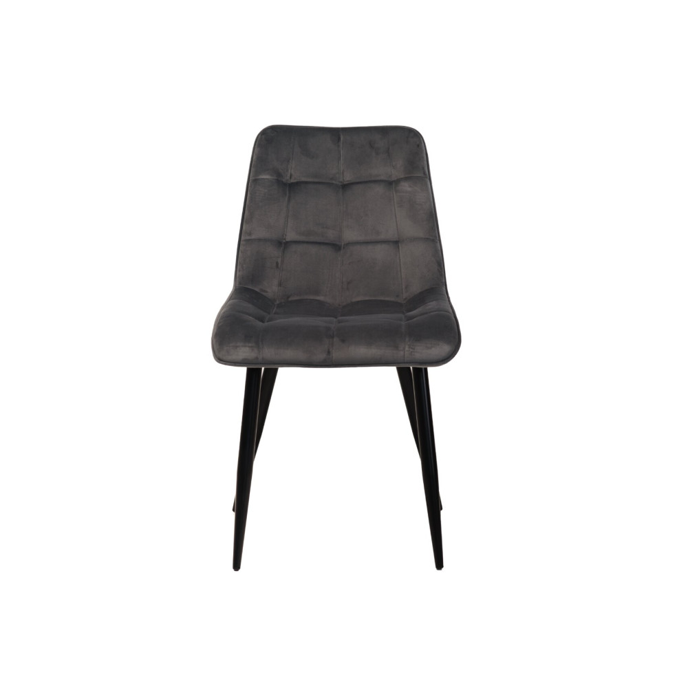 Стул кухонный Vetro N-46 Серый/Черный (VTR-1125)