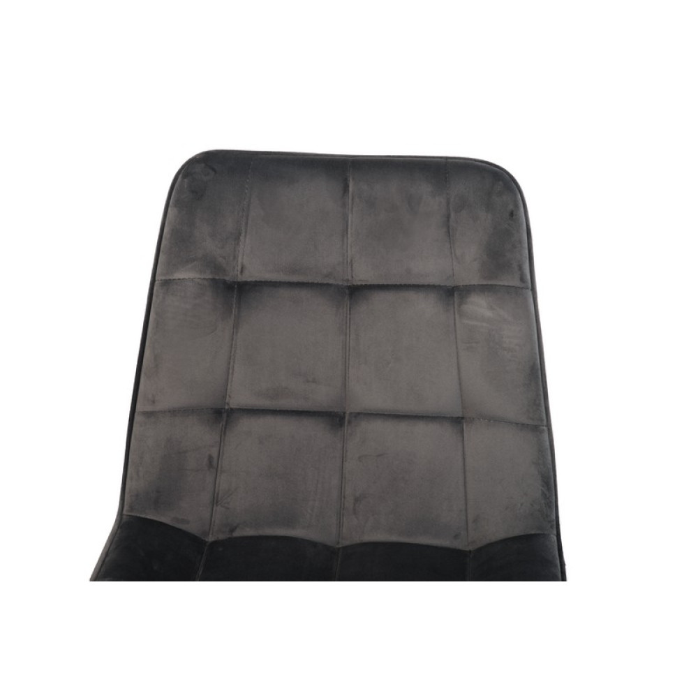 Стул кухонный Vetro N-46 Серый/Черный (VTR-1125)