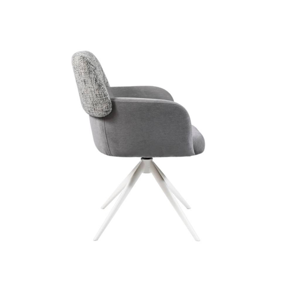 Стул поворотный Vetro R-165 Прованс/Белый (VTR-1155)