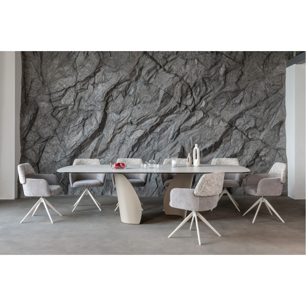 Стул поворотный Vetro R-165 Прованс/Белый (VTR-1155)