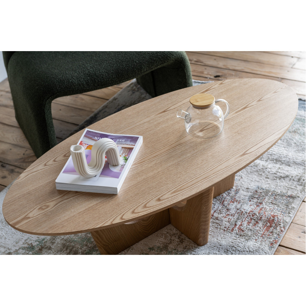 Журнальный стол Vetro Матео C-315 Ясень (VTR-1178)