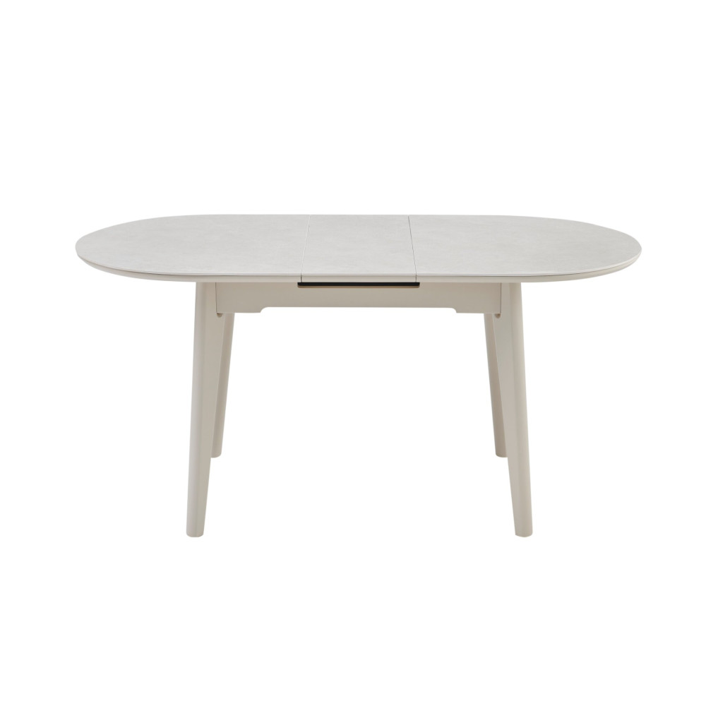 Обеденный керамический стол Vetro TM-126-1 Крема саббия/Капучино (VTR-1200)