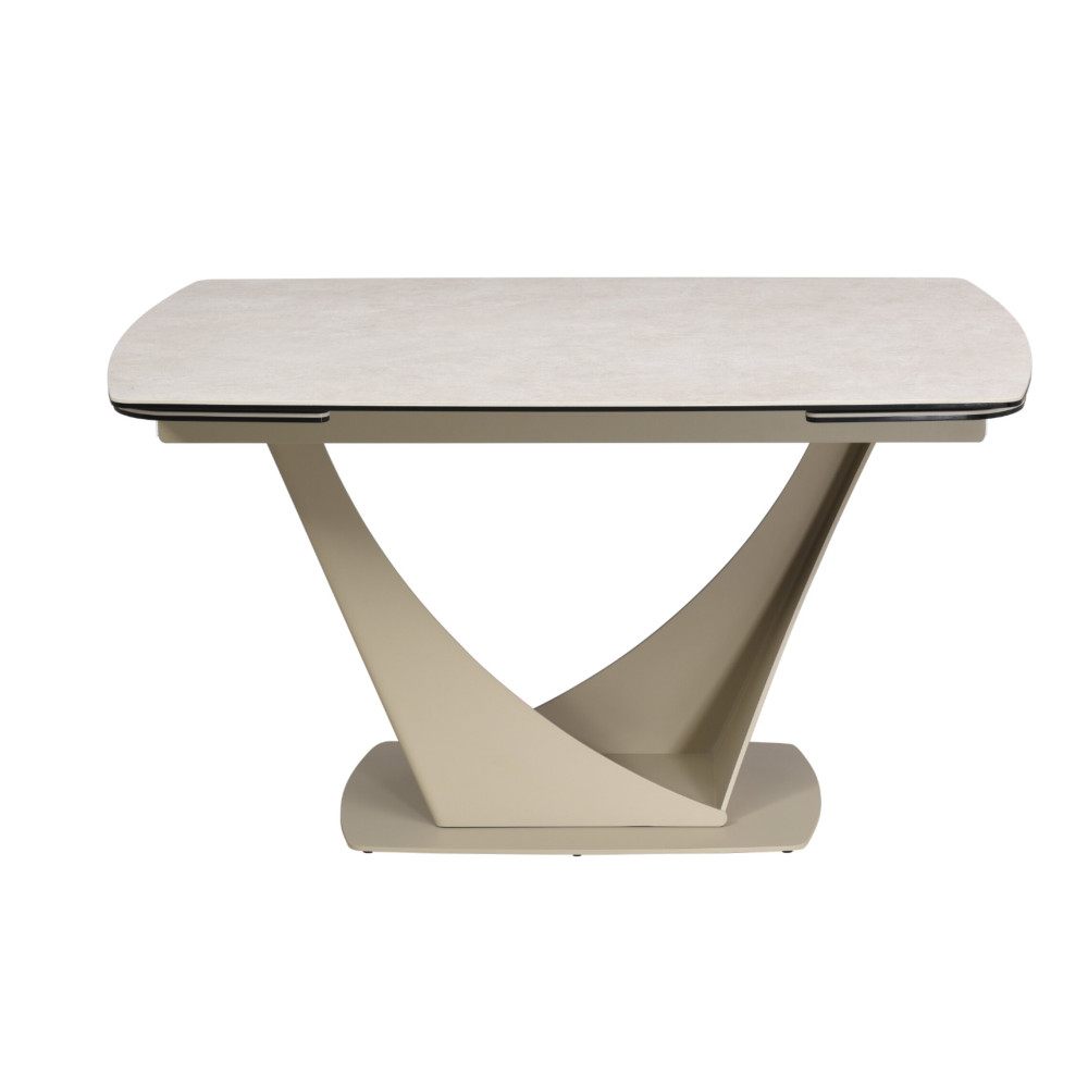 Обеденный керамический стол Vetro Элио TML-990 Сахара/Бежевый (VTR-1240)