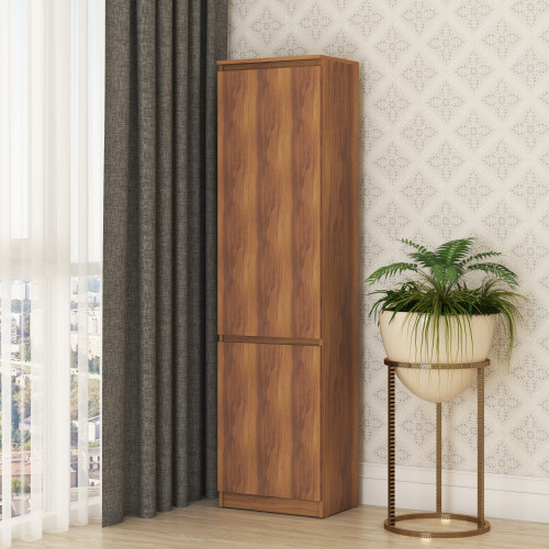 Пенал закрытый MebelStar Нео 2Д 50x35x190 см Дуб янтарный (MBS-1169)