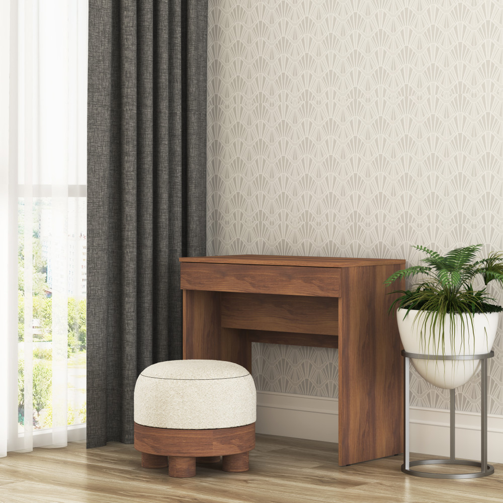 Трюмо с зеркалом в спальню MebelStar Нео 80x43x75,2 см Дуб янтарный (MBS-1239)