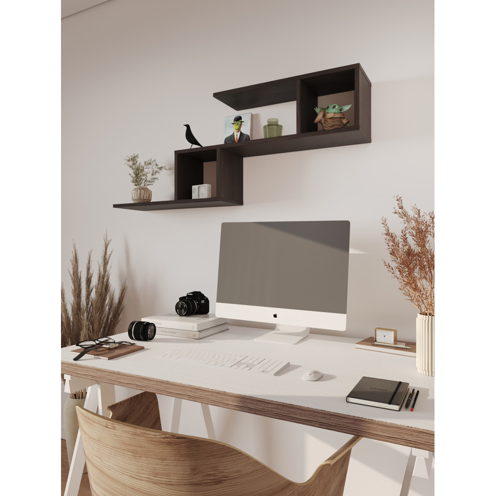 Полка-конструктор MebelStar 153,2x20x44,8 см Дуб ристрето (MBS-1799)