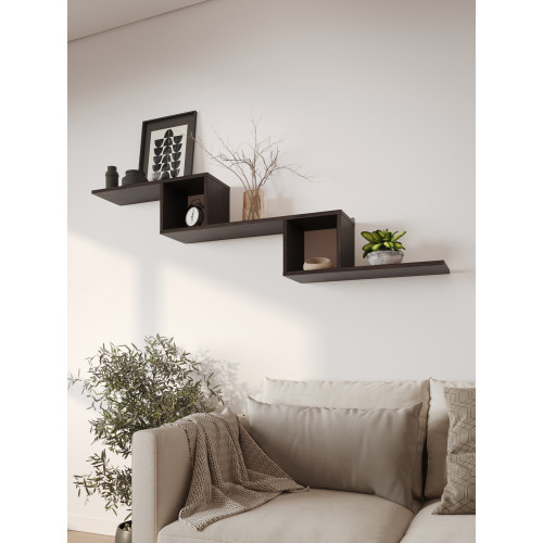 Полка-конструктор MebelStar 153,2x20x44,8 см Дуб ристрето (MBS-1799)