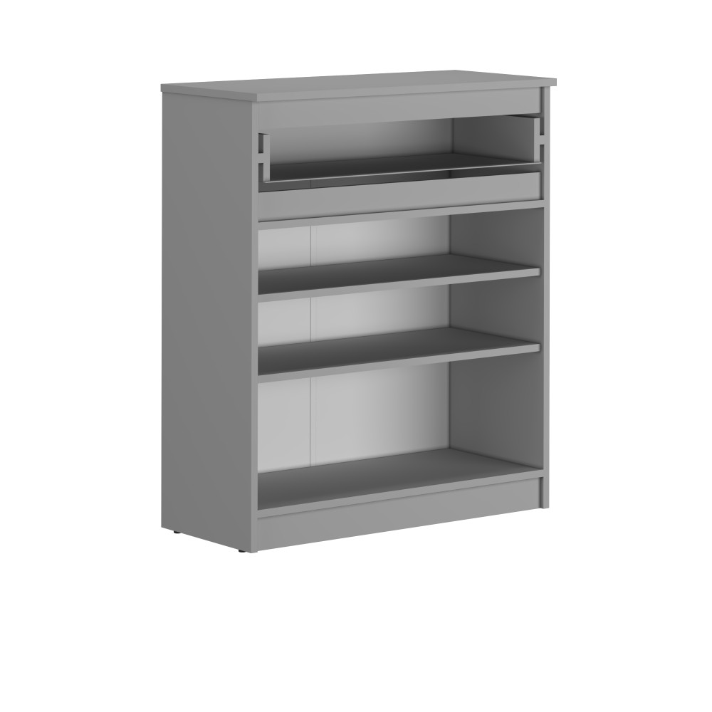 Тумба для обуви MebelStar Нео 80x35x95 см Антрацит (MBS-1009)