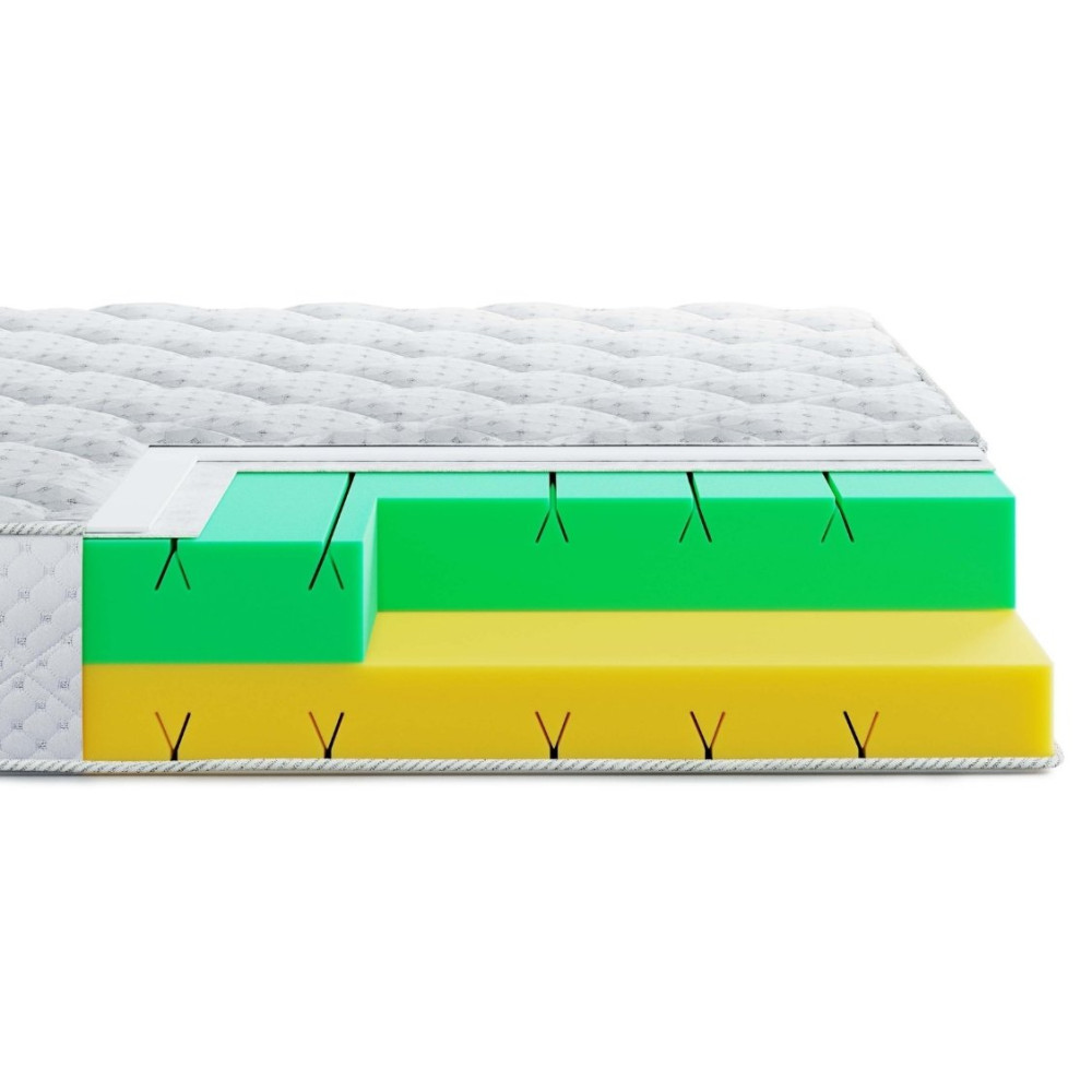 Матрас беспружинный Highfoam Noble Argentum Star 120x200 см (HFM-1066)